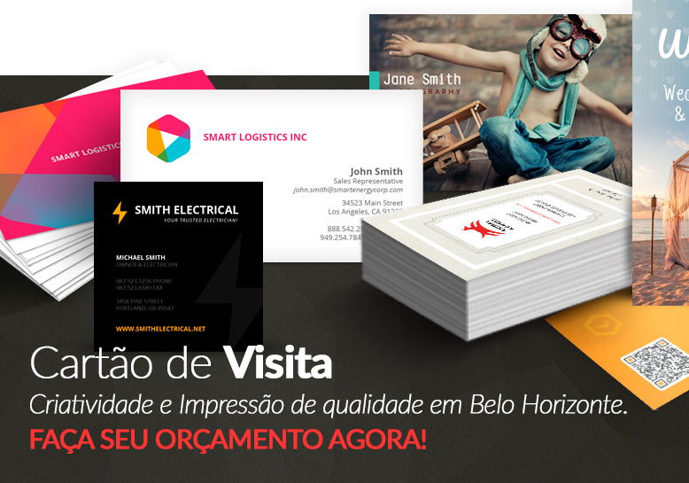 Cartão de Visita Belo Horizonte é na Dabs Design - (41) 4101-4706